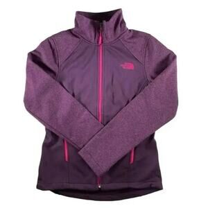 The North Face Jacket Women's Size Small Petite Denali Polartec Fleece Maroon